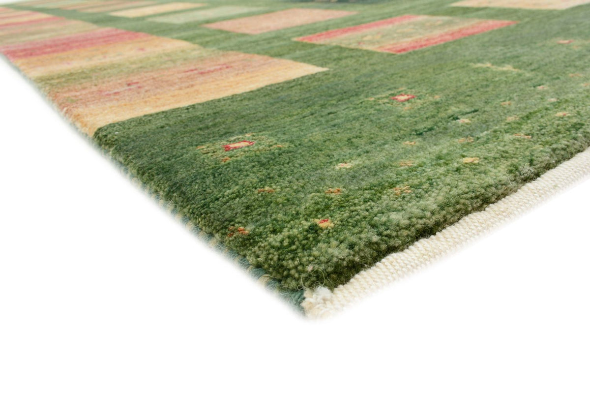 Gabbeh Tapijt - Loribaft Indus - 302 x 248 cm - groen