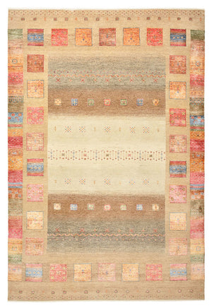 Gabbeh Tapijt - Loribaft Indus - 255 x 173 cm - donker beige