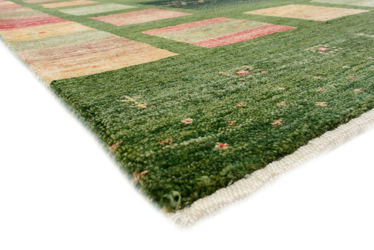 Gabbeh Tapijt - Loribaft Indus - 308 x 205 cm - groen