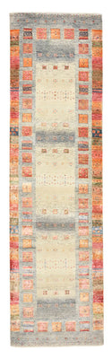 Loper Gabbeh Tapijt - Loribaft Indus - 295 x 82 cm - veelkleurig