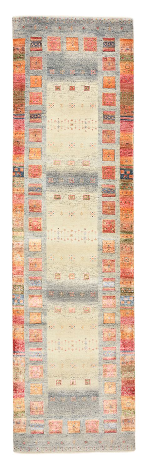 Loper Gabbeh Tapijt - Loribaft Indus - 295 x 82 cm - veelkleurig