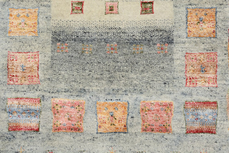 Loper Gabbeh Tapijt - Loribaft Indus - 295 x 82 cm - veelkleurig