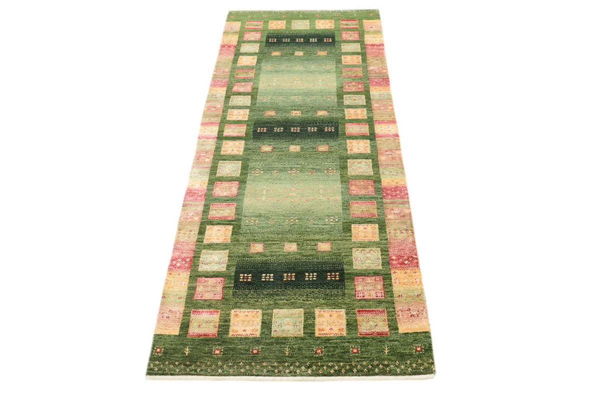 Loper Gabbeh Tapijt - Loribaft Indus - 192 x 76 cm - veelkleurig