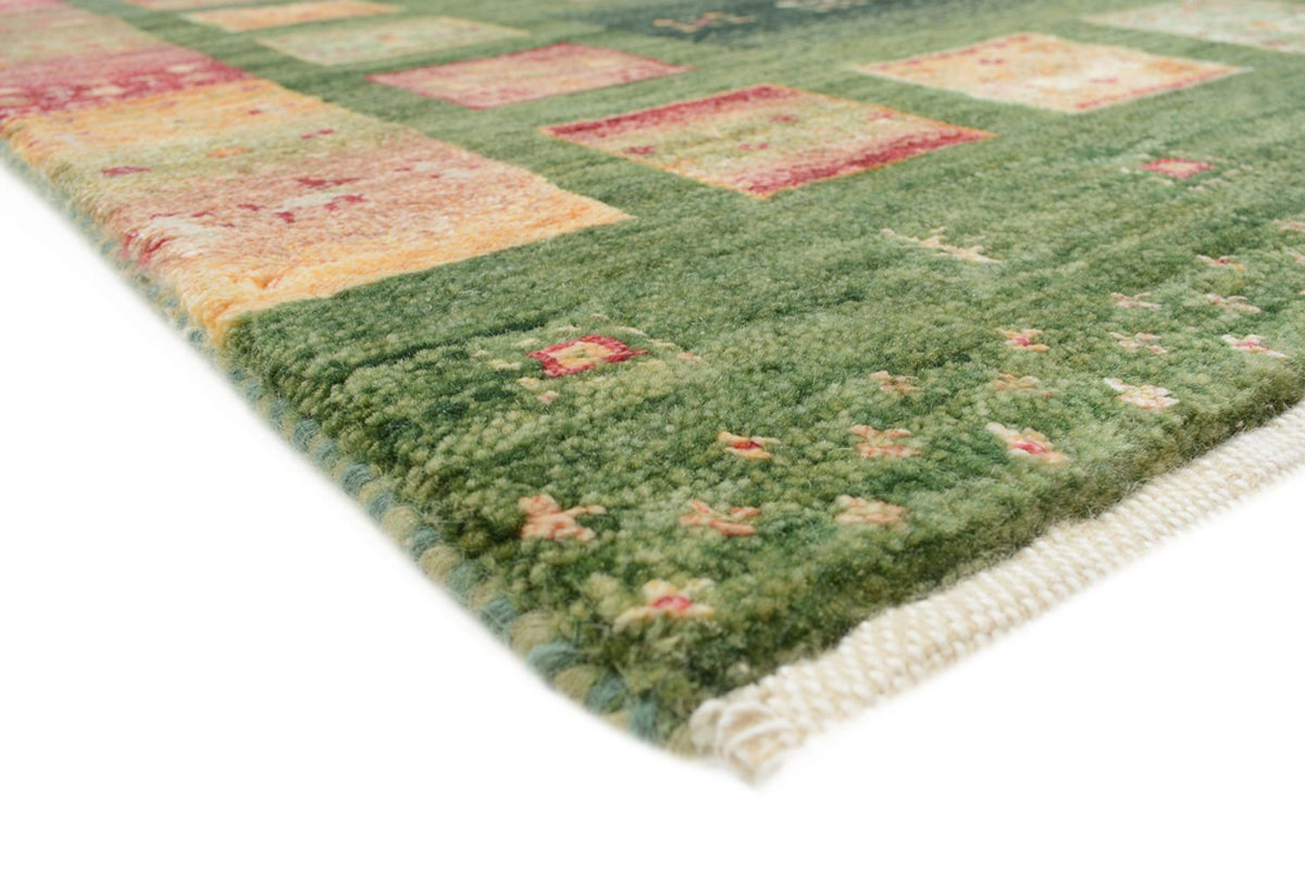 Loper Gabbeh Tapijt - Loribaft Indus - 192 x 76 cm - veelkleurig