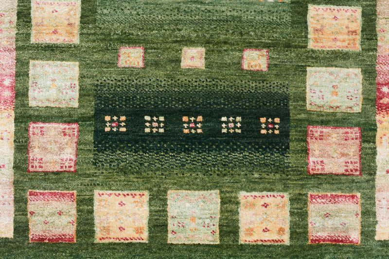 Loper Gabbeh Tapijt - Loribaft Indus - 192 x 76 cm - veelkleurig