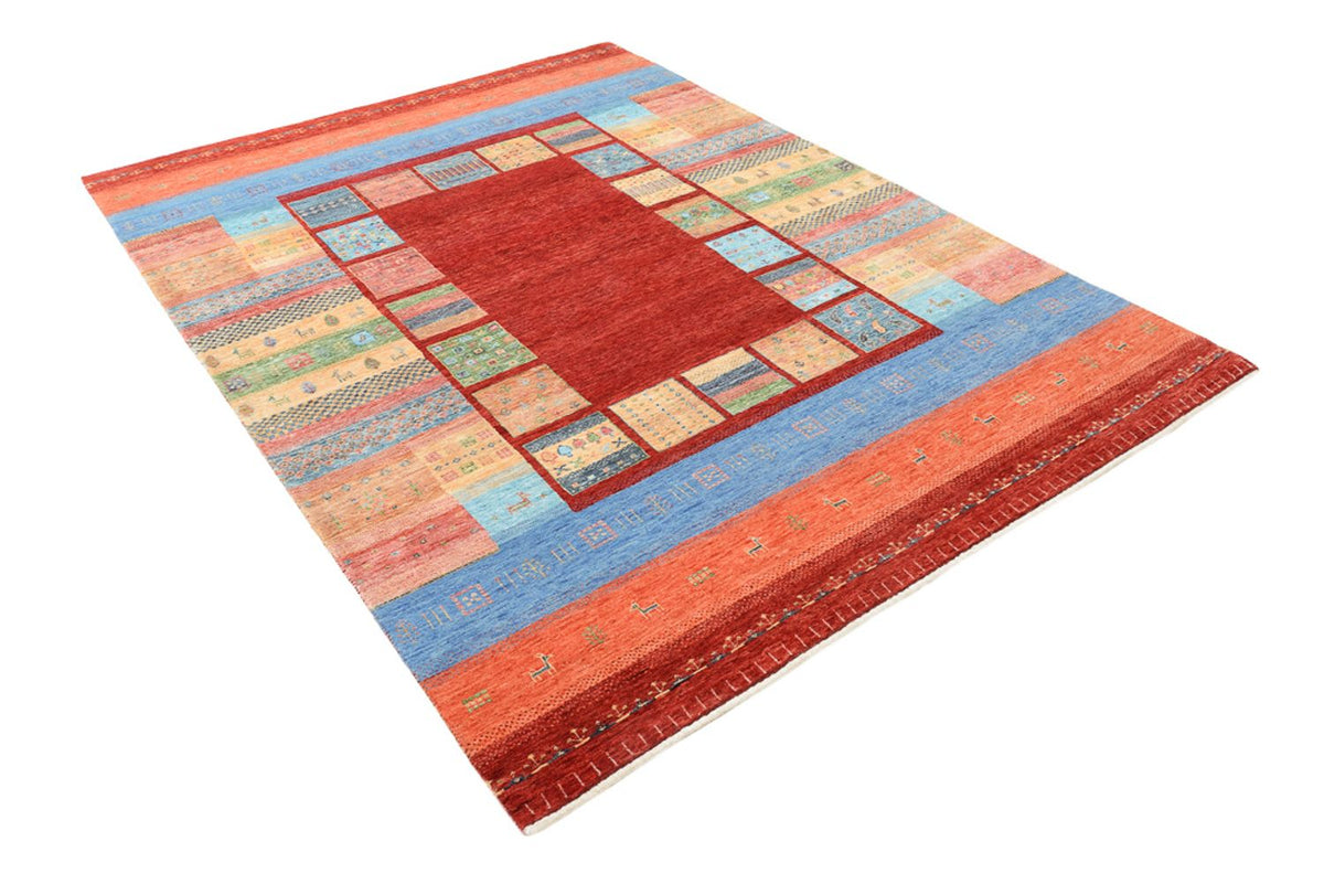 Gabbeh Tapijt - Loribaft Indus - 242 x 176 cm - veelkleurig