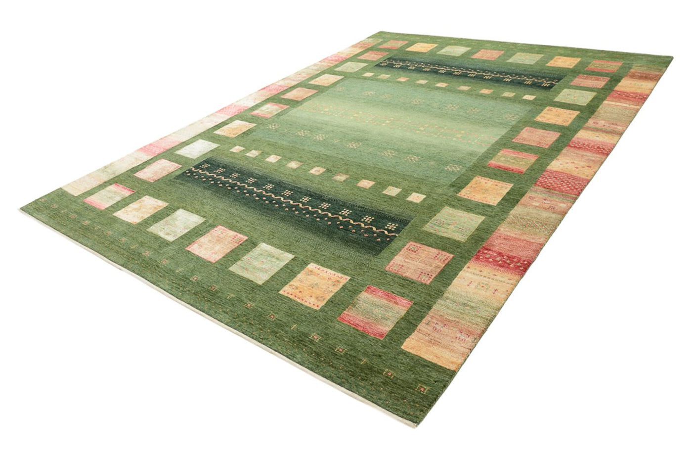Indo Loribaft Tapijt 343x251cm - Wollen tapijt