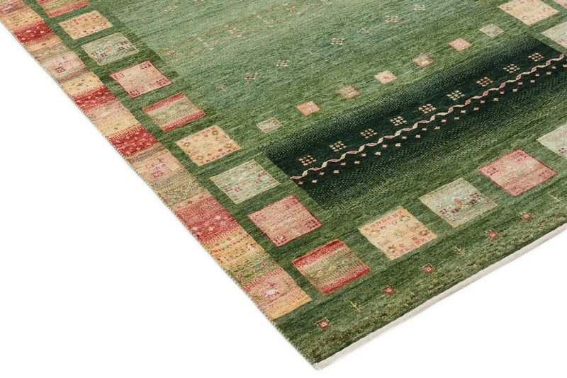 Loper Gabbeh Tapijt - Loribaft Indus - 301 x 129 cm - veelkleurig