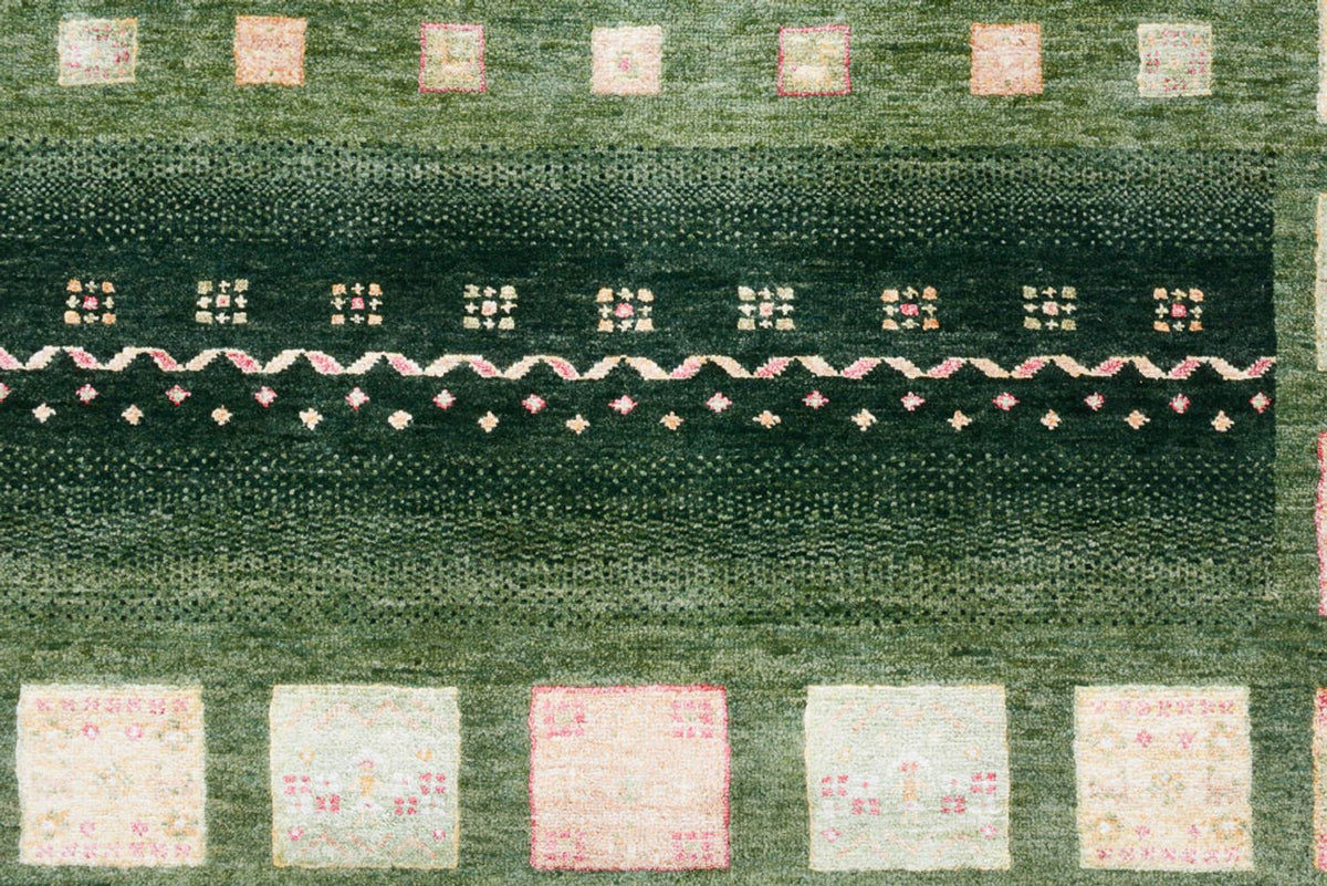 Loper Gabbeh Tapijt - Loribaft Indus - 301 x 129 cm - veelkleurig