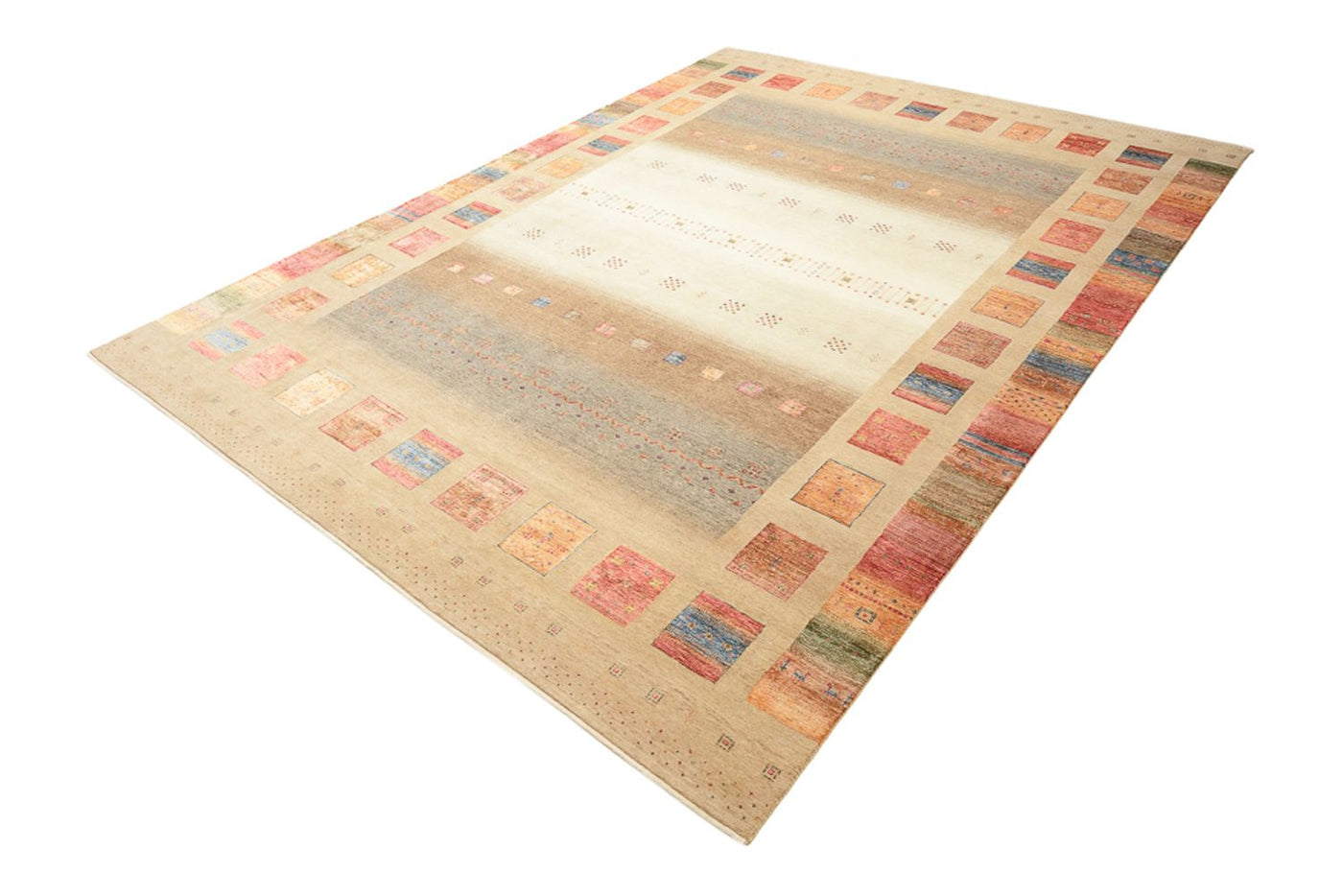 Indo Loribaft Tapijt 400x301cm - Wollen tapijt