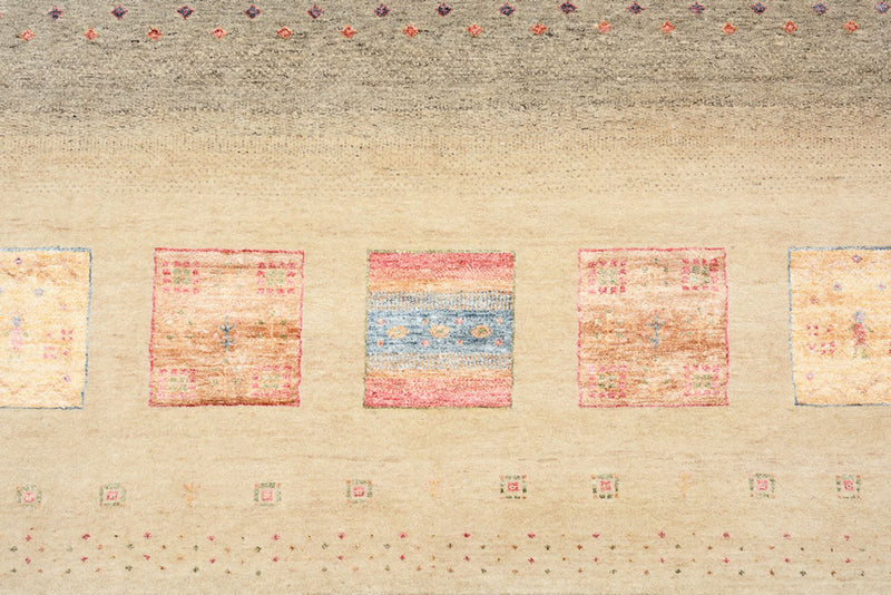 Gabbeh Tapijt - Loribaft Indus - 400 x 301 cm - veelkleurig