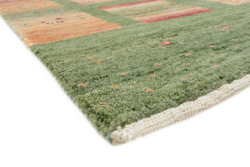 Gabbeh Tapijt - Loribaft Indus - 259 x 208 cm - groen