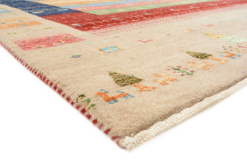 Gabbeh Tapijt - Loribaft Indus - 198 x 154 cm - veelkleurig