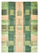 Gabbeh Tapijt - Loribaft Indus - 204 x 150 cm - groen