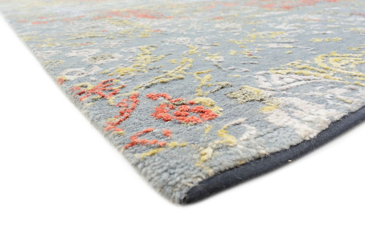 Designer tapijt - 369 x 274 cm - lichtblauw