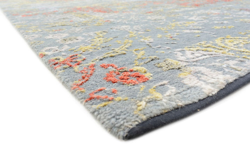 Designer tapijt - 369 x 274 cm - lichtblauw