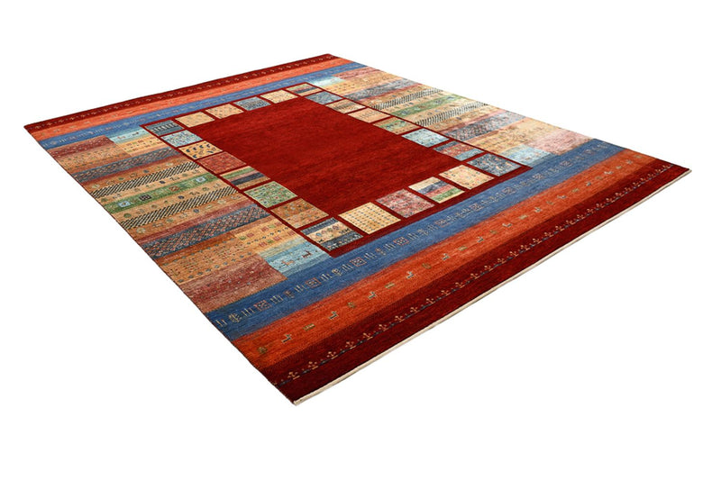Gabbeh Tapijt - Loribaft Indus - 305 x 243 cm - rood