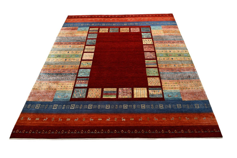 Gabbeh Tapijt - Loribaft Indus - 336 x 254 cm - rood