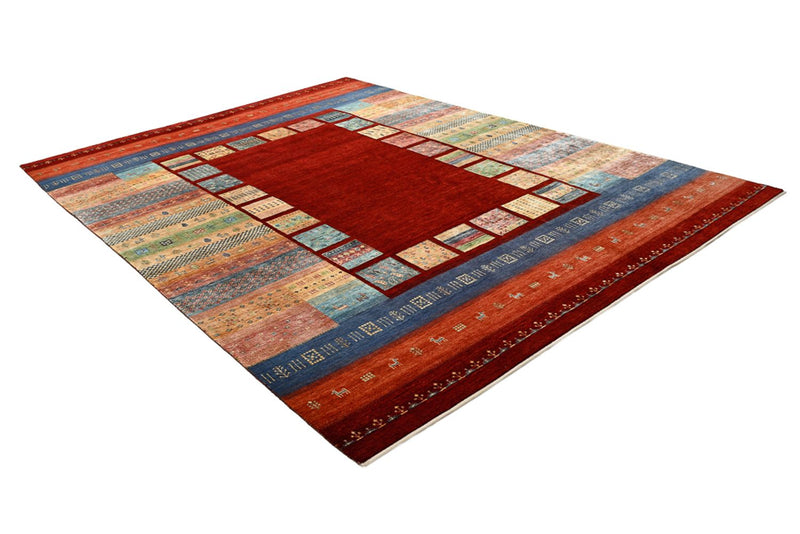 Gabbeh Tapijt - Loribaft Indus - 336 x 254 cm - rood
