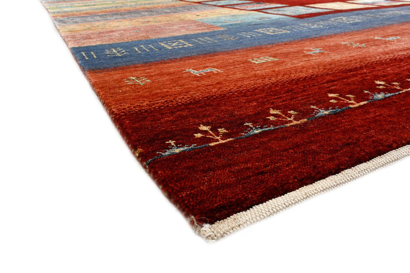 Gabbeh Tapijt - Loribaft Indus - 336 x 254 cm - rood