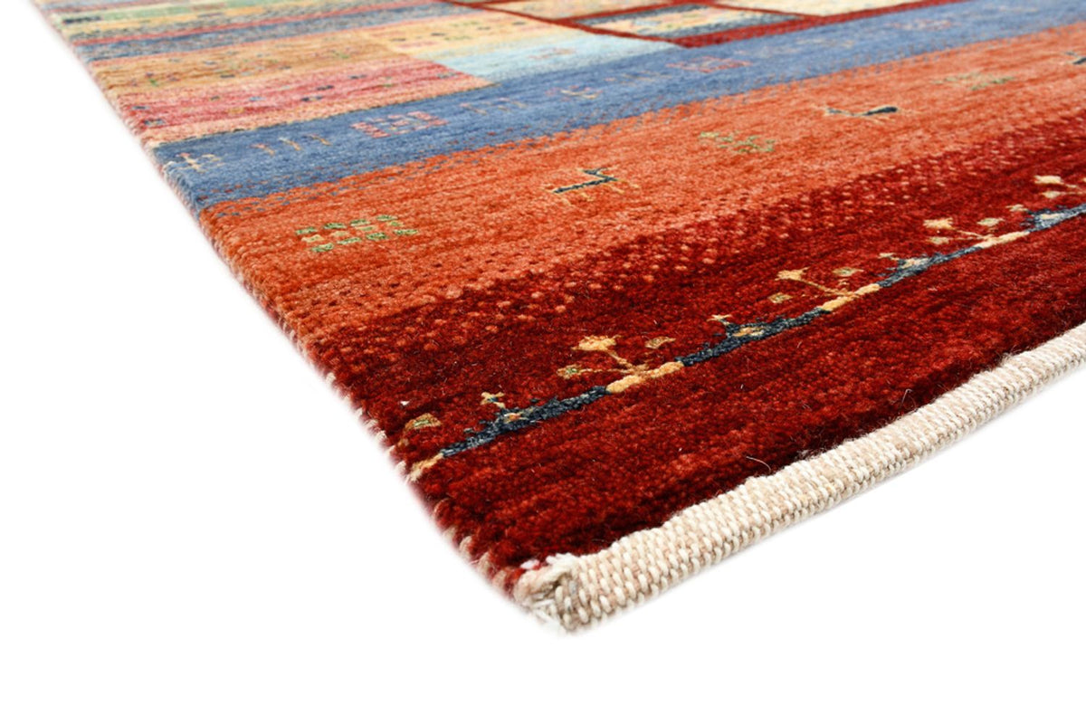 Gabbeh Tapijt - Loribaft Indus - 201 x 155 cm - rood