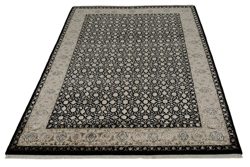 Oosters tapijt - Bijar - Indus - 202 x 139 cm - donker beige