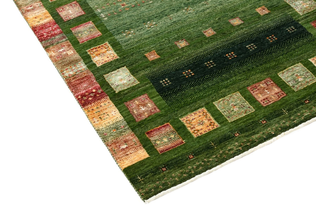 Gabbeh Tapijt - Loribaft Indus - 154 x 105 cm - groen