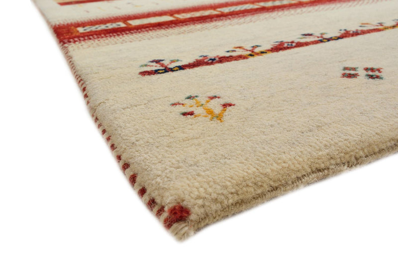 Gabbeh Tapijt - Loribaft Indus - 308 x 246 cm - licht beige