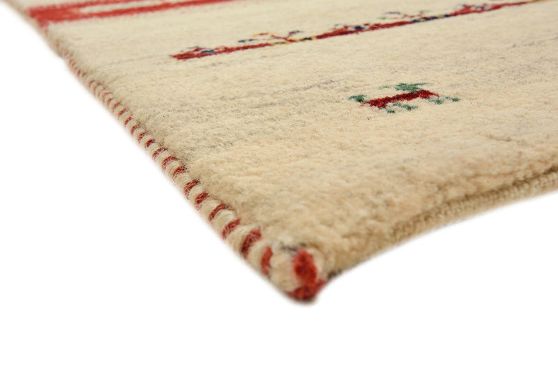Gabbeh Tapijt - Loribaft Indus - 303 x 205 cm - licht beige