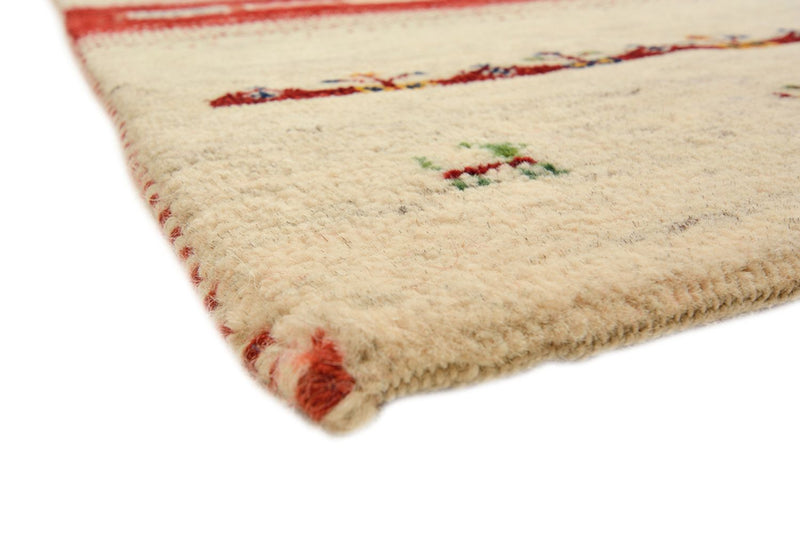 Gabbeh Tapijt - Loribaft Indus - 305 x 198 cm - licht beige