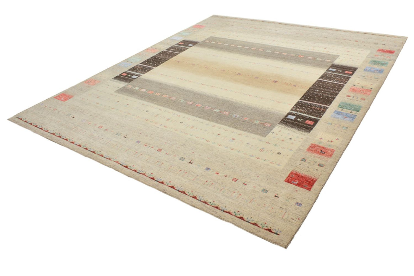 Indo Loribaft Tapijt 300x253cm - Wollen tapijt