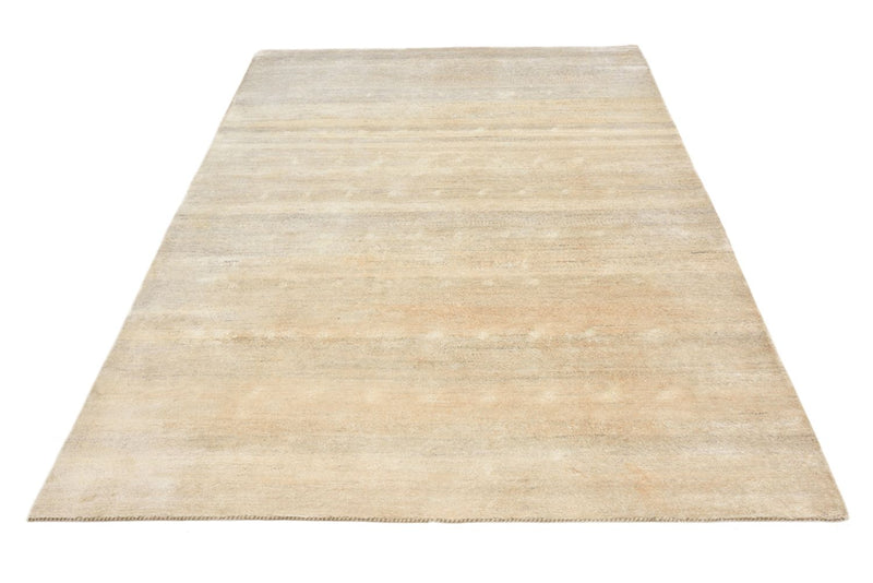 Gabbeh Tapijt - Loribaft Indus - 241 x 176 cm - licht beige