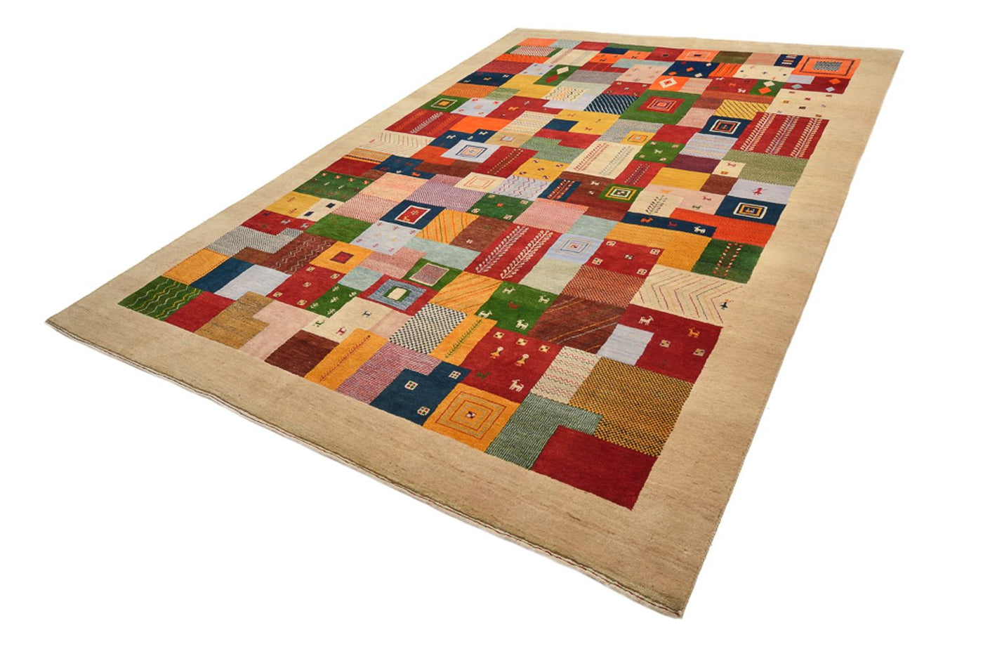 Indo Loribaft Tapijt 347x246cm - Wollen tapijt