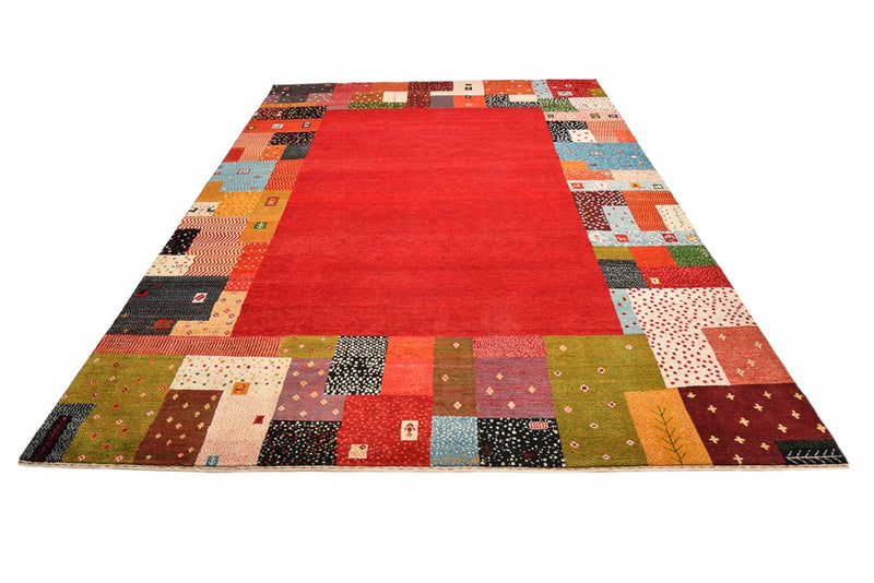 Gabbeh Tapijt - Loribaft Indus - 344 x 251 cm - rood