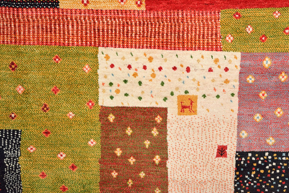 Gabbeh Tapijt - Loribaft Indus - 344 x 251 cm - rood