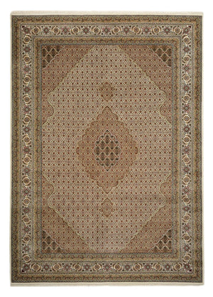 Oosters tapijt - Tabriz - 352 x 250 cm - donker beige