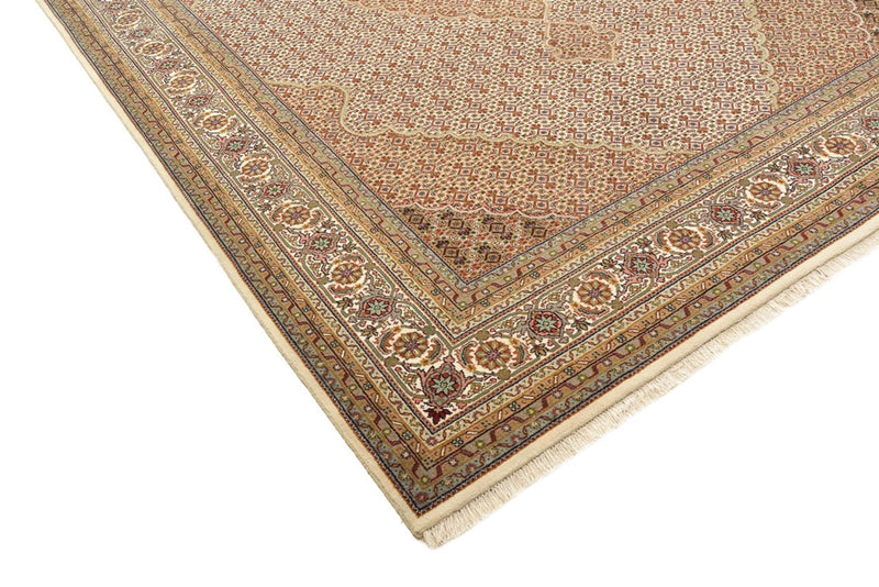 Oosters tapijt - Tabriz - 352 x 250 cm - donker beige