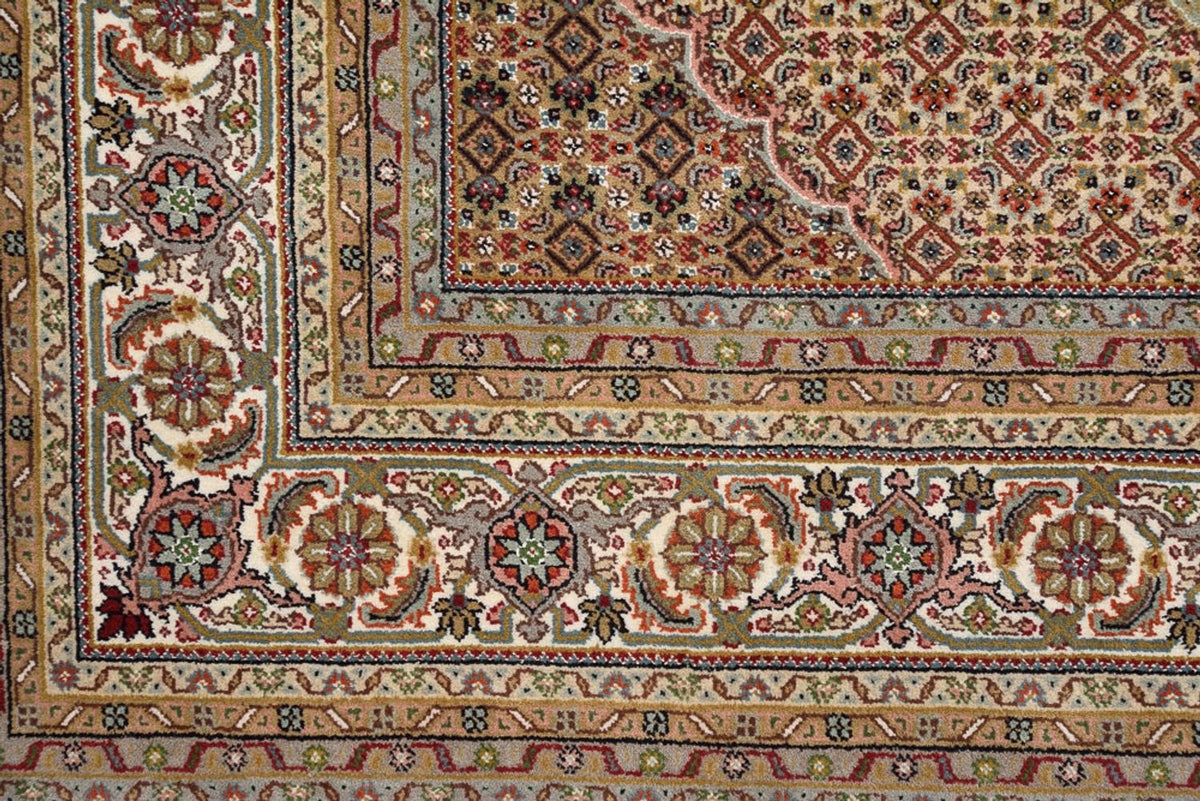 Oosters tapijt - Tabriz - 352 x 250 cm - donker beige