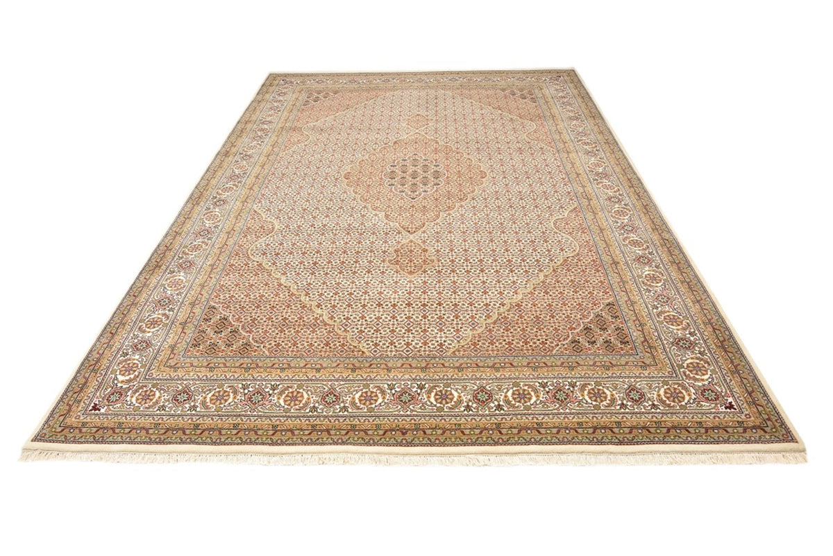 Oosters tapijt - Tabriz - 352 x 250 cm - donker beige