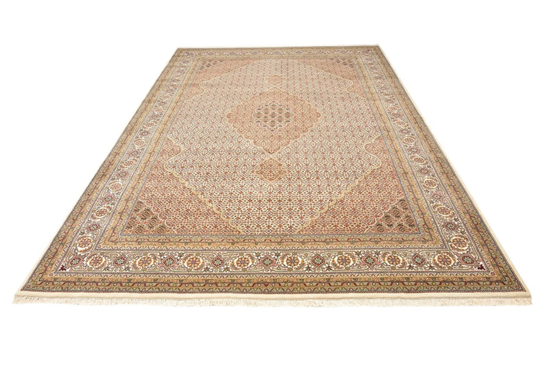 Oosters tapijt - Tabriz - 352 x 250 cm - donker beige