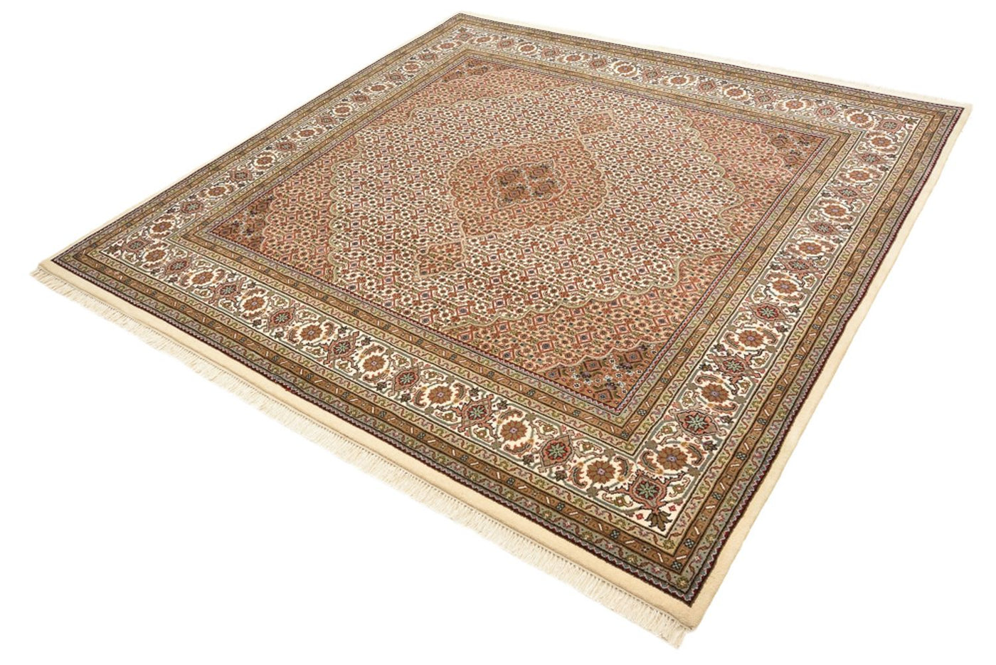 Indo Tabriz Tapijt 203x201cm - Oosters Tapijt