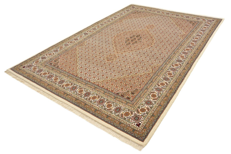 Oosters tapijt - Tabriz - 300 x 197 cm - donker beige
