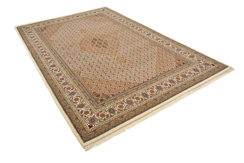 Oosters tapijt - Tabriz - 300 x 197 cm - donker beige
