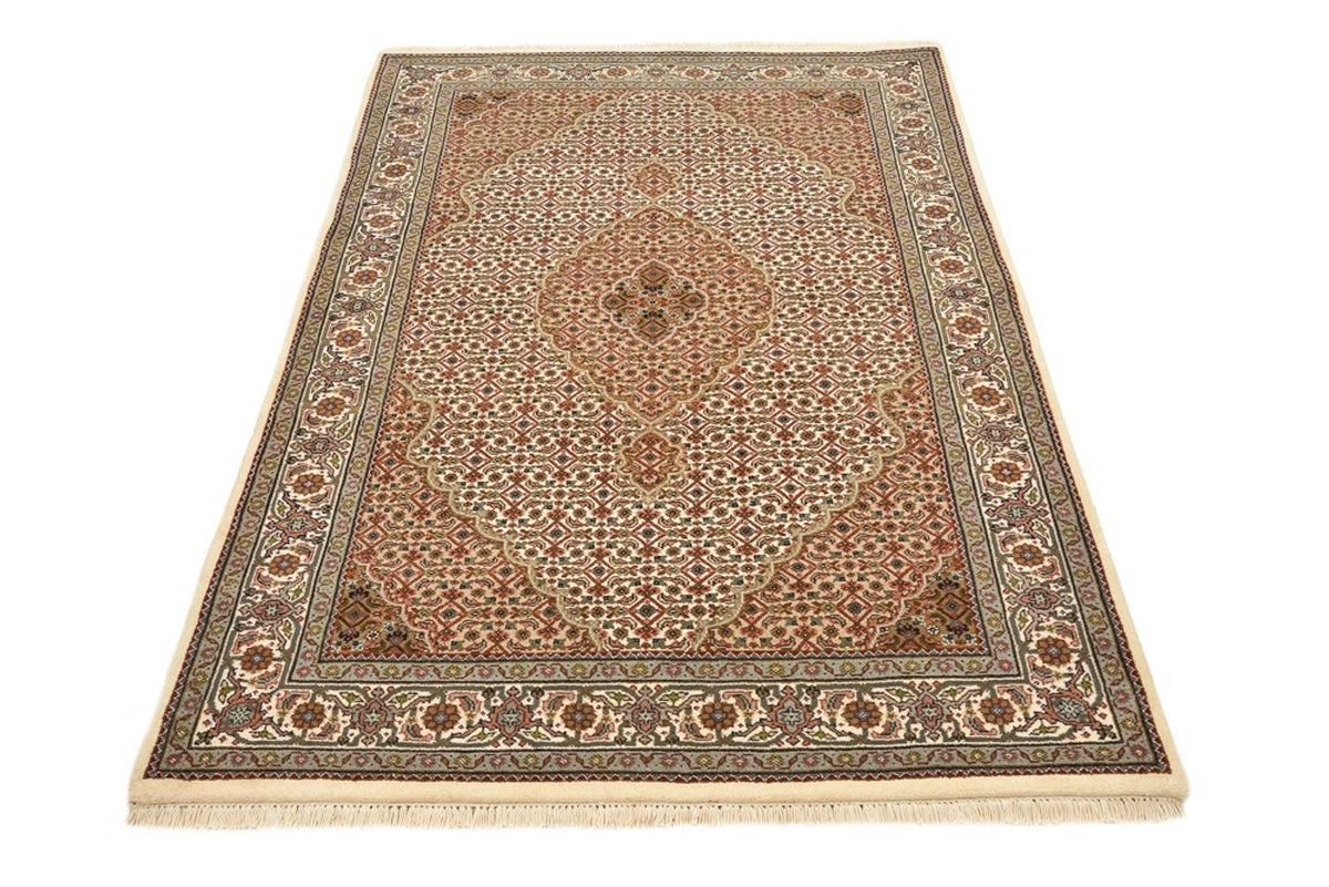 Oosters tapijt - Tabriz - 177 x 125 cm - donker beige