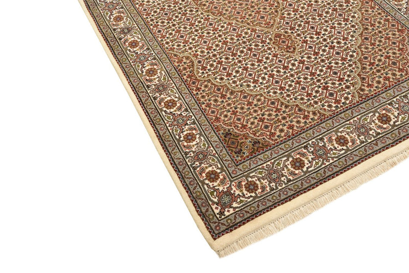 Oosters tapijt - Tabriz - 177 x 125 cm - donker beige