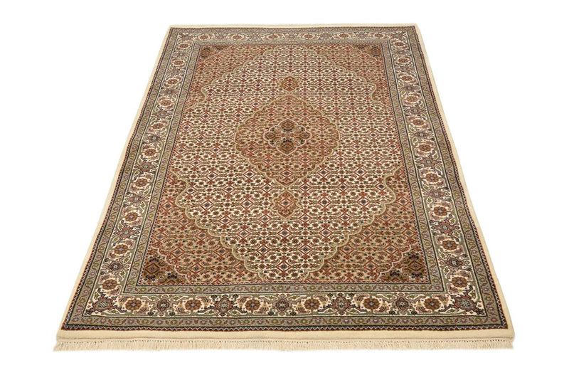 Oosters tapijt - Tabriz - 177 x 125 cm - donker beige