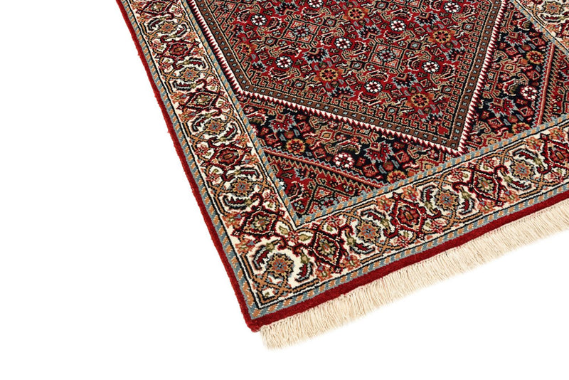 Loper Perzisch tapijt - Bijar - 245 x 79 cm - bordeauxrood