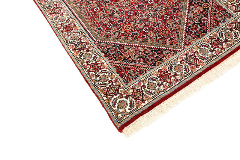 Loper Perzisch tapijt - Bijar - 246 x 79 cm - bordeauxrood