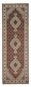 Loper Oosters tapijt - Tabriz - 362 x 122 cm - licht beige