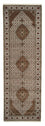 Loper Oosters tapijt - Tabriz - 372 x 121 cm - licht beige